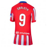 Fotbalové Dres Atletico Madrid Alexander Sorloth #9 Dámské Domácí 2024-25 Krátký Rukáv